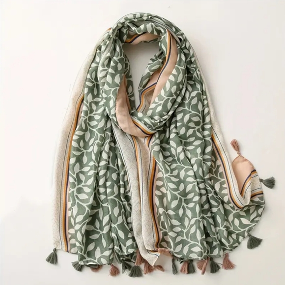 Accessories - Beautiful Ladies  Floral Shawl scarf wrap Mother's Day